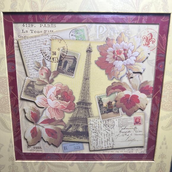 VTG Punch Studio Eiffel Tower 3D Paris Themed Keepsake Decorative Storage Box - Picture 3 of 13